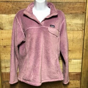Patagonia re-tool snap fleece pullover